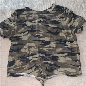 SHEIN Women’s Camo Top